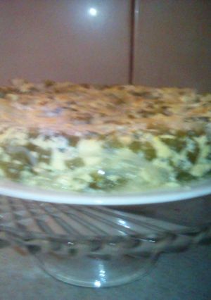 Una foto de Tortilla de huevo con nopal