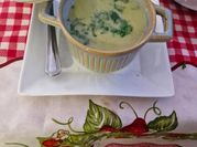 Una foto de crema de verduras