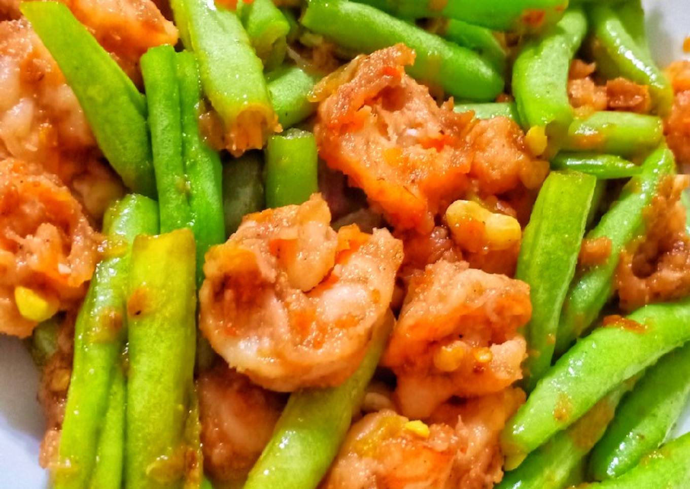 Udang Buncis Bumbu Terasi