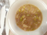 Creamy leek potatoe soup (without the cream)