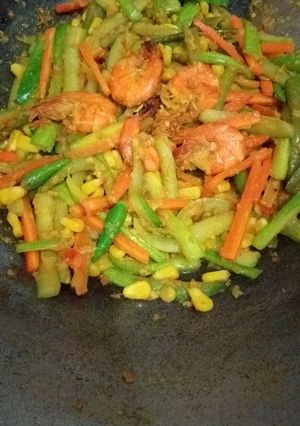 Foto resep Acar kuning campur"