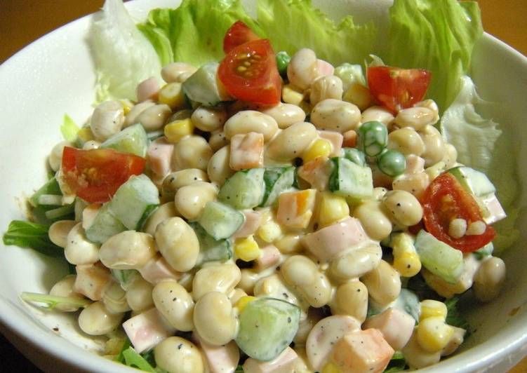 Step-by-Step Guide to Make Any-night-of-the-week Soy Bean Salad