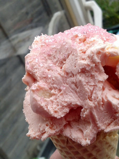 A picture of super creamy ice cream.