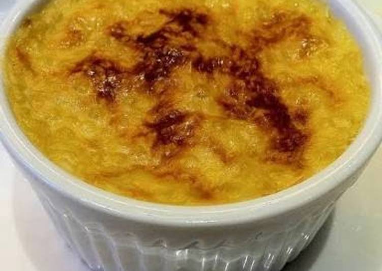 Simple Way to Prepare Appetizing Baked Sago Pudding
