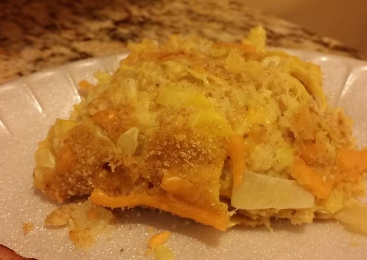 Steps to Make Speedy Squash Casserole