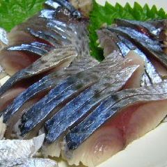 Standard Shime Saba (Pickled Mackerel) A picture of Standard Shime Saba (Pickled Mackerel).
