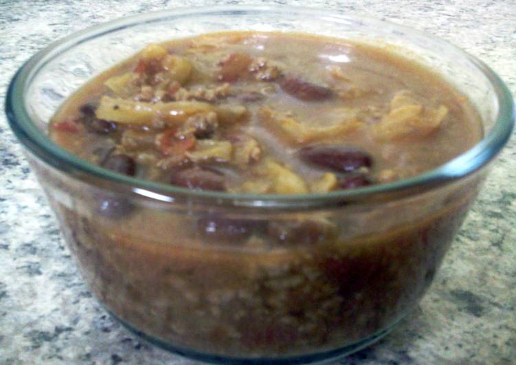 Recipe of Favorite Spicy Beef and Cabbage  Soup