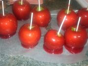 A picture of candy apple