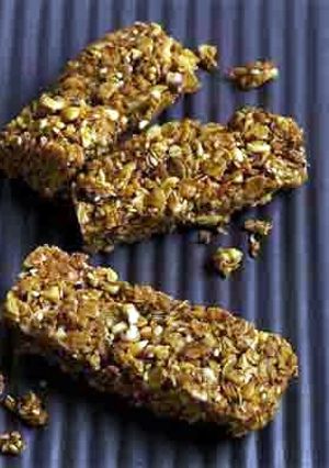 A picture of On the run breakfast bars.