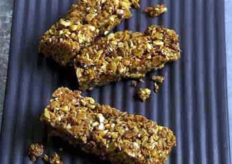 Steps to Prepare Quick On the run breakfast bars