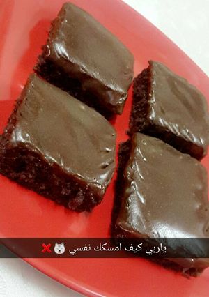 صورة لوصفة كيكة بالتوفي لك