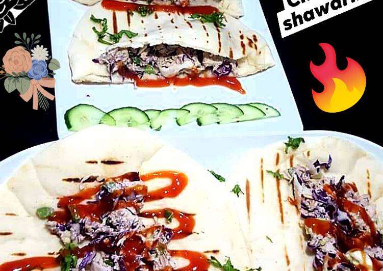 Steps to Prepare Jamie Oliver Pita bread chicken Shawarma 🌮🥙🌯