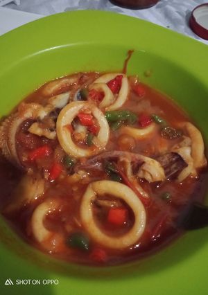 Foto resep Cumi Asam Pedas