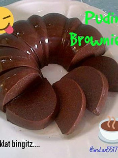 Foto resep Puding Brownies