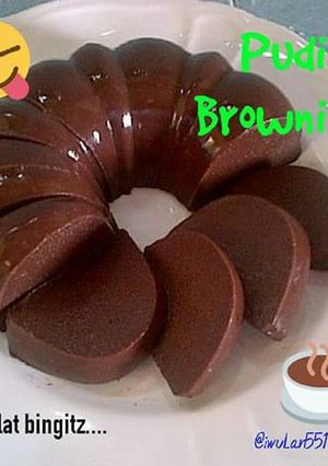 Foto resep Puding Brownies
