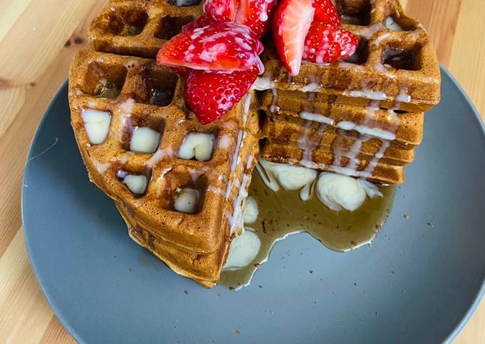 Homemade Belgian Waffles