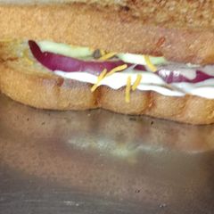 A picture of Cucumber Onion Sandwich.