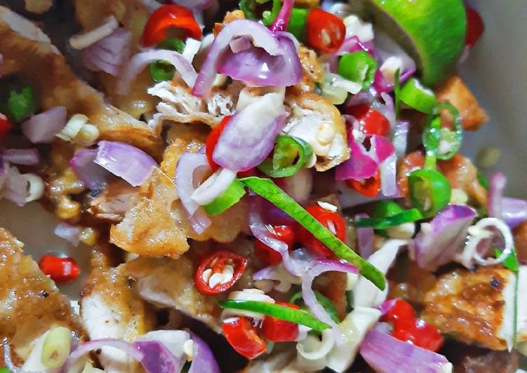 Resep Chicken Fillet with Sambal Matah 🐓🌰🌶 yang Enak Banget
