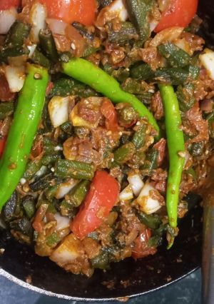 A picture of Bhindi 2 pyaja.