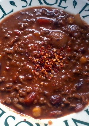 A picture of Beef Chilli.