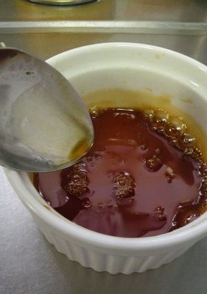 A picture of Easy 3-Minute Microwave Caramel Sauce.