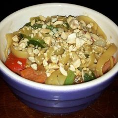 A picture of Peanut Ginger Noodles - Vegan.