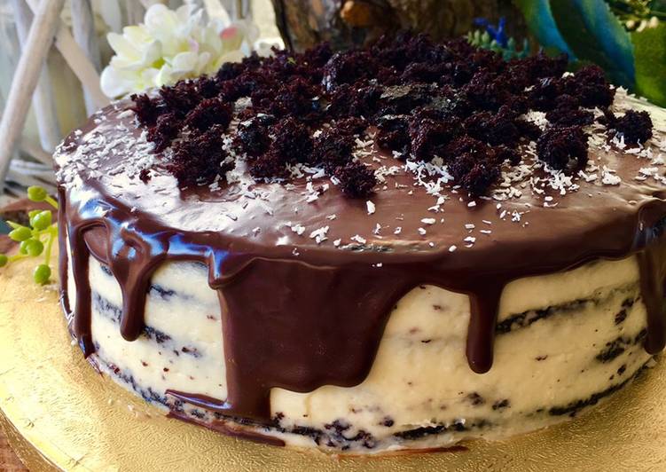 Tarta de chocolate Hershey’s con coco 🍫 🥥