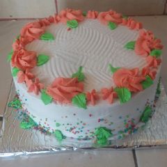 A picture of Queen Victoria sponge cake.