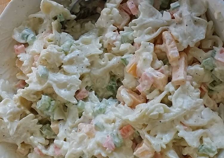Steps to Make Speedy taisen&#39;s macaroni salad