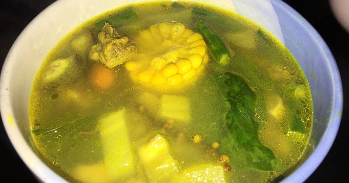 Resep Sayur Asem Bumbu Kuning Daging Dan Jamur Kancing Oleh Fungky Anditasari Cookpad