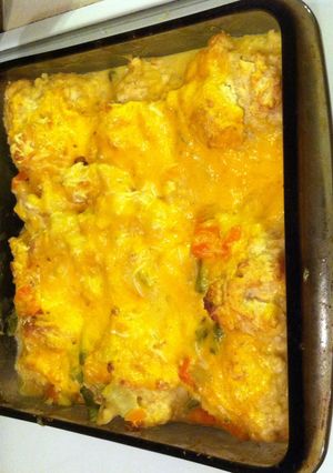 A picture of Easy Cheesey Biscuit Cassoral.