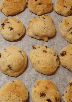 A picture of Banana Cookies without Eggs or Dairy Products!.