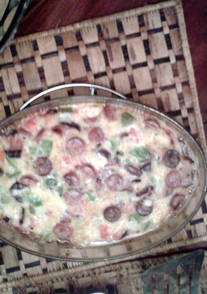 A picture of delicious omelette.