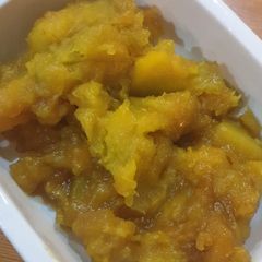 A picture of Mashed pumpkin.