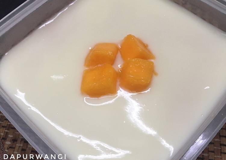 Pudding mangga nutrijel
