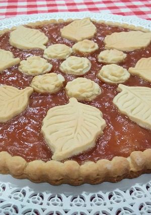 Foto di Crostata con marmellata di mele cotogne