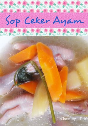 Foto resep Sop Ceker Ayam