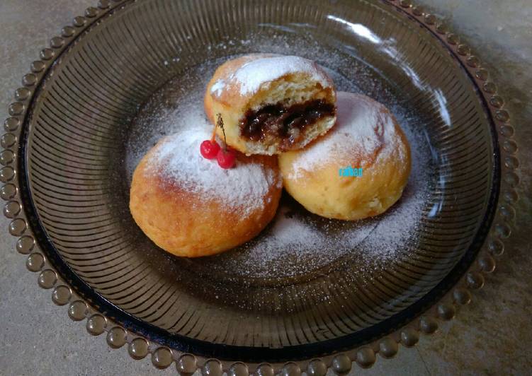 Donat Kentang Isi Cokelat