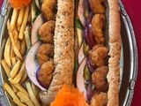 روبيان ساندويتش 🦐🦐🍤🍤🌯