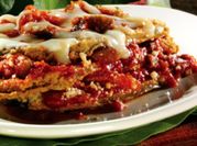 A picture of eggplant parmesan