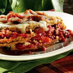 A picture of No-Frying Eggplant Parmesan.