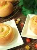 Spiraled Sweet Potato Bread