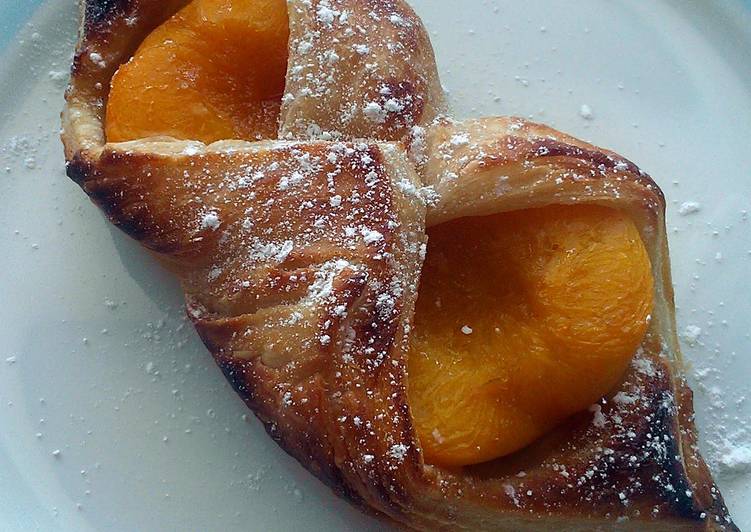 Recipe of Favorite Vickys Puff Pastry Peach Turnovers, GF DF EF SF NF