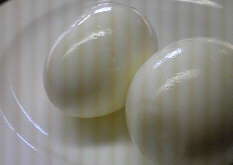 Secret Technique to Peeling Boiled Eggs