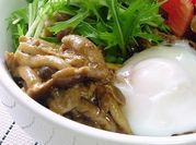 A picture of gochujang seafood
