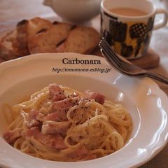 Rich and Creamy Carbonara A picture of Rich and Creamy Carbonara.