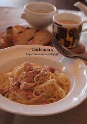 A picture of Rich and Creamy Carbonara.