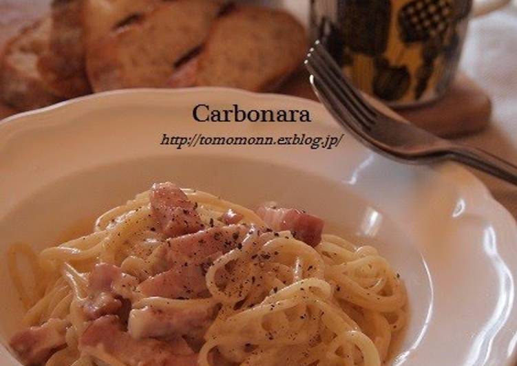 Easiest Way to Prepare Super Quick Homemade Rich and Creamy Carbonara