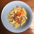 Makanan AnakSup Penne Ziti isi Sosis, tahu & wortel