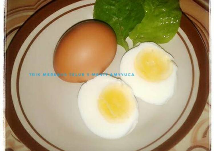 Trik merebus telur 5 menit #seriusbeneranmateng